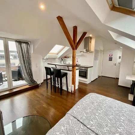 Apartman Wohnen Ueber Den Daechern Von Ravensburg, Stadtnah, Kamin, Klima Ravensburg